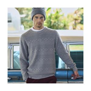 セーター ニット 「Rosasen/GOLF」モールニット オルテガ柄セーター メンズ