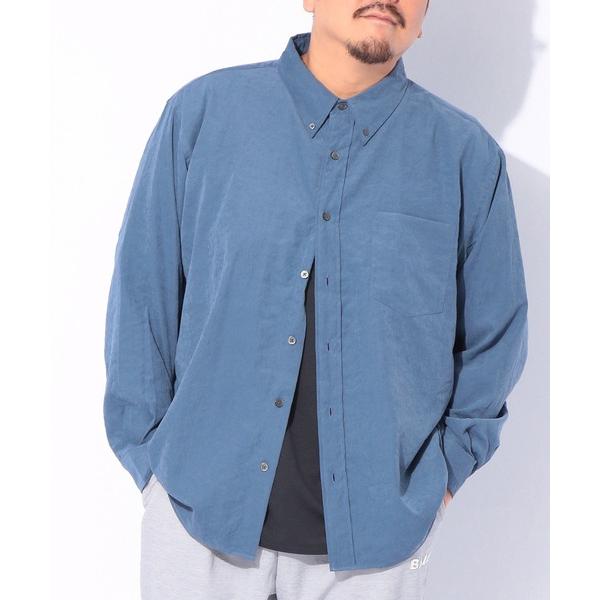 アンサンブル LOUIS CHAVLON (ルイシャブロン) ボタンダウン TNピーチ 長袖 シャツ...