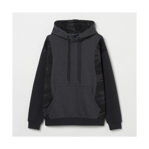 パーカー 「Rosasen/GOLF」裏起毛 切替 フーディー メンズ