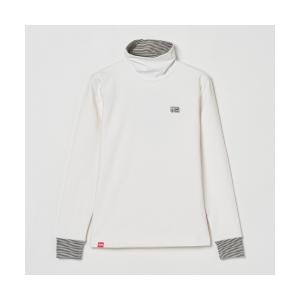 「Rosasen/GOLF」ストレッチ 防風 ハイネックプルオーバー レディース