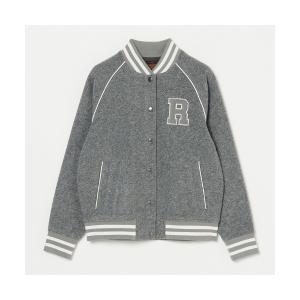 ブルゾン アウター 「Rosasen/GOLF」ツイードダンボール 配色パイピングブルゾン レディース