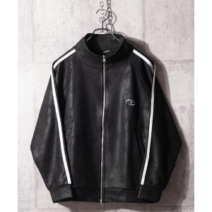 ブルゾン アウター レザーライク トラックジャケット / Leather-Like Truck Jacket メンズ レディース