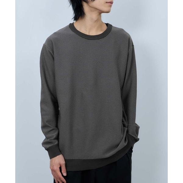 セーター ニット REALSTANDARD ボーダーニットクルーネック メンズ レディース