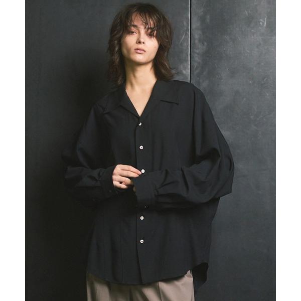 シャツ 「UNISEX」Radial Darts Prime-Over Open Collar Sh...