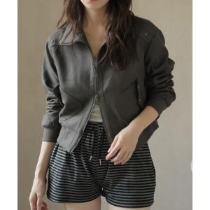 レザージャケット ライダース ダブルジップショート丈ブルゾン レディース
