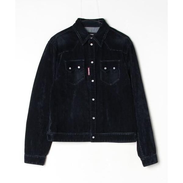 ジャケット テーラードジャケット Flocked Cord Jean Jacket/0252 メンズ...
