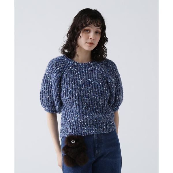 ニット セーター 「NAVYNAVY」「好きを着て気分が高まる」洗えるポッピンカラーフォルムニット ...