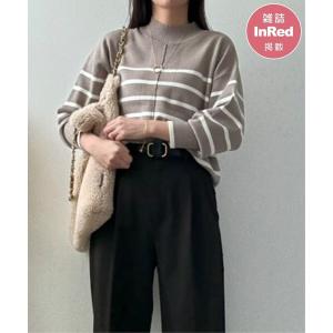 コットンバックスリットニット レディース