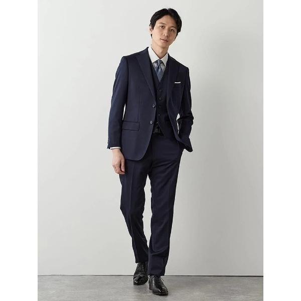 セレモニースーツ セットアップ 「パンツウォッシャブル」スリーピーススーツ 「クラシコ」ベネシャン生...