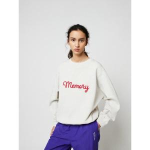 トレーナー スウェット Memory sweatshirt レディース