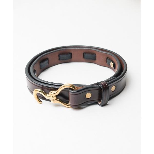 ベルト 「RES」「TORY LEATHER」HAVANA BRIDLE LEATHER CREAS...