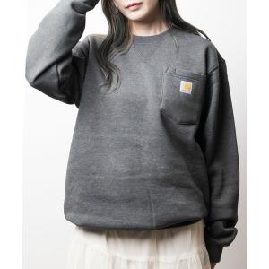 トレーナー スウェット 「RES」「CARHARTT」CREWNECK POCKET SWEAT SHIRT メンズ レディース