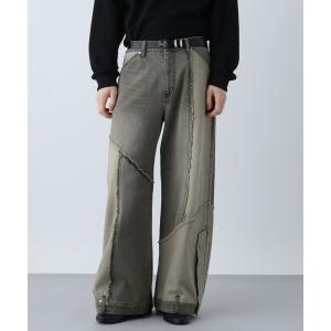 ジーンズ サイコウチクワイドデニムパンツ(HARE) メンズ