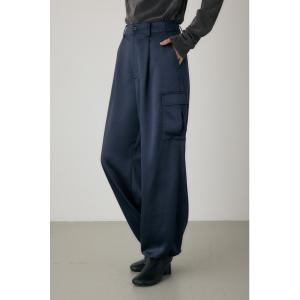 カーゴパンツ フローワークパンツ　サテン / 2WAY レディース