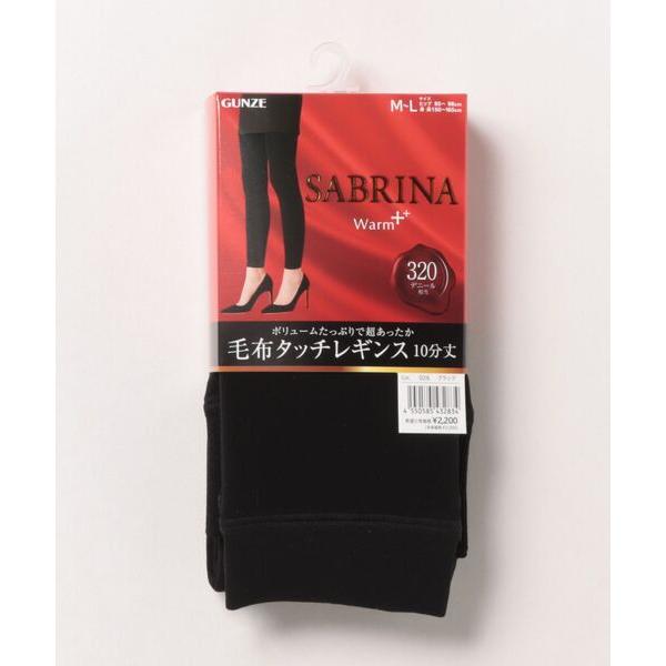 タイツ SABRINA/サブリナ 毛布タッチレギンス　10分丈　320デニール相当 レディース