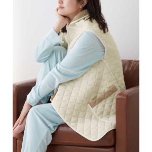 ルームウェア 部屋着 UCHI-COLLE/ウチコレ 袖を通して羽織れる あったかブランケット 内側フリース レディース