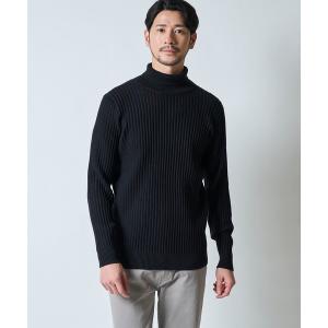 セーター ニット グラフェンタートルネックニット メンズ