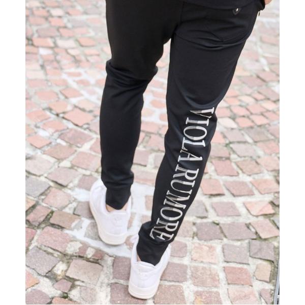 スウェットパンツ ジャージ 「VIOLA rumore/ヴィオラ ルモーレ」切替ロングパンツ メンズ...