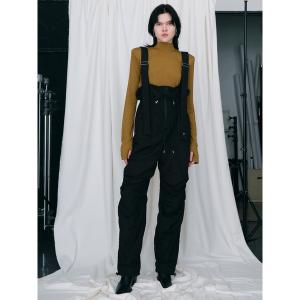 「PAMEO POSE」 オーバーオール FREE ブラック レディース