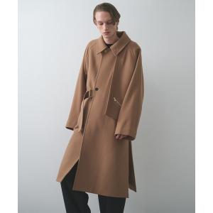ステンカラーコート コート 「CULLNI」別注 Soutien Collar Tie Locken coat/別注 ステンカラーコート メンズ