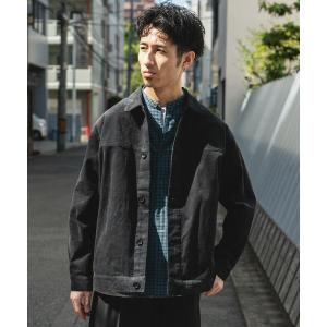 コート ジャケット コーデュロイ トラッカージャケット メンズ