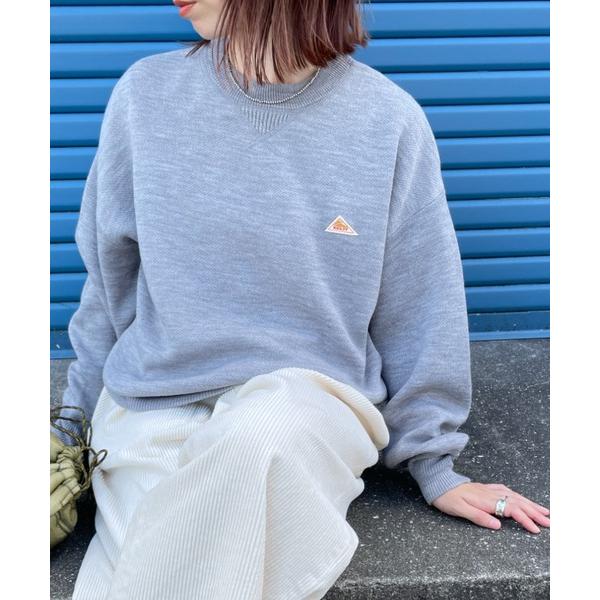 ニット セーター 「KELTY/ケルティ」 別注 ワンポイントロゴ スウェットライクニット レディー...