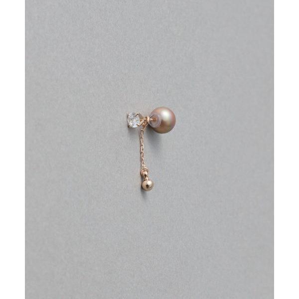 ピアス 「オーナメントピアス」 パール/ビジュー レディース