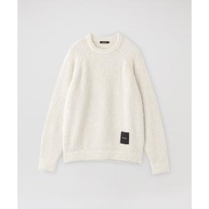 セーター ニット 「UNISEX」ブークレカラーニットプルオーバー メンズ