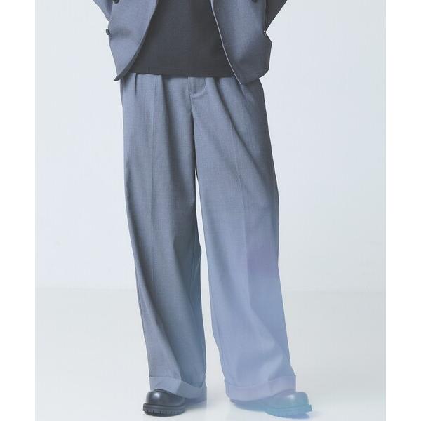 スラックス 2TUCK WIDE STRAIGHT SLACKS / 2タックワイドストレートスラッ...