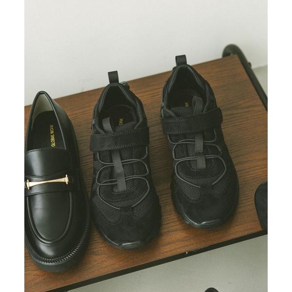 スニーカー エアかるクッションコードスニーカー/595813 レディース