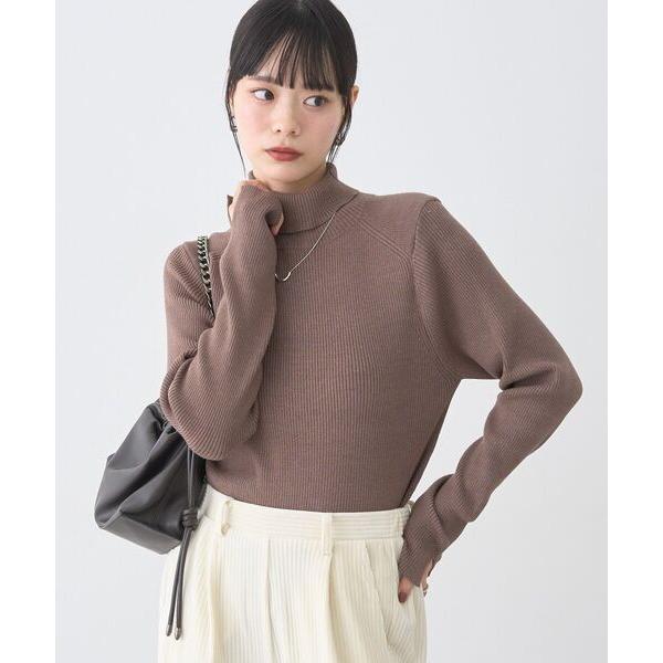 ニット セーター レンチング(TM)エコヴェロ(TM)(リブタートル) レディース