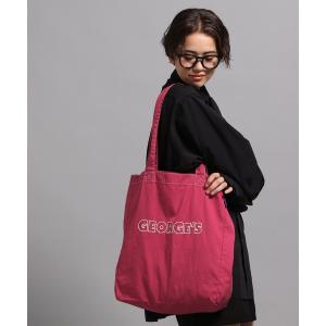 トートバッグ 「GEORGE'S」ロゴトートBAG メンズ レディース