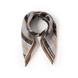 マフラー 「別注」Vincenzo Miozza / コットンリネン マルチストライプ ネッカチーフ メンズ｜ZOZOTOWN Yahoo!店