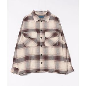 シャツ 「BEVERLY HILLS POLO CLUB/ビバリーヒルズポロクラブ」モールチェックCPOシャツ メンズ レディース