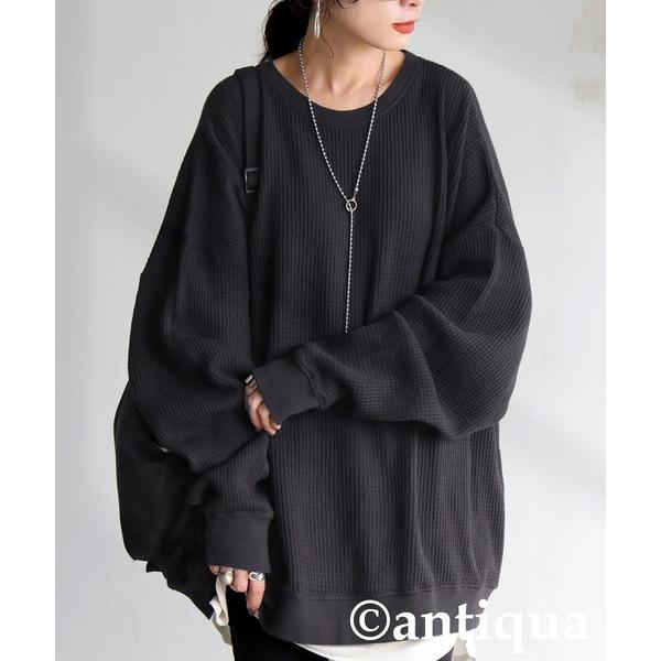 tシャツ ワッフル トップス レディース メンズ