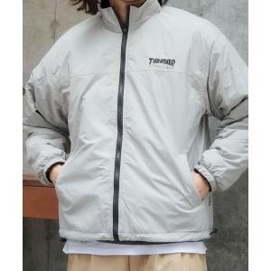 コート ジャケット NYLON/BOA REVERSIBLE STAND JACKET/THRASHER スラッシャー ボア リバーシブル スタンドジ
