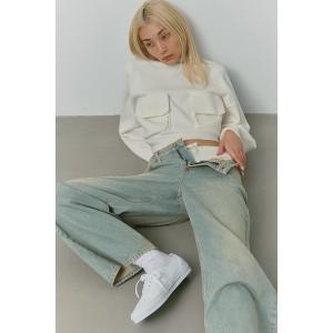 ジーンズ デニム デニムパンツ 「Lee x ALEXIA STAM」 Baggy Denim Pants /Leeコラボ バギーパンツ レディース