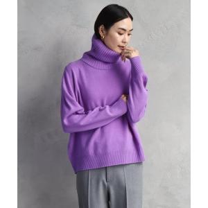 ニット セーター 「定番人気」ハイネックニット レディース