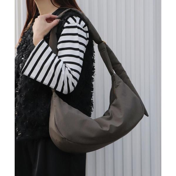 ショルダーバッグ バッグ 「 LA MARGE 」「軽量」2WAY ナイロン ハーフムーン ショルダ...