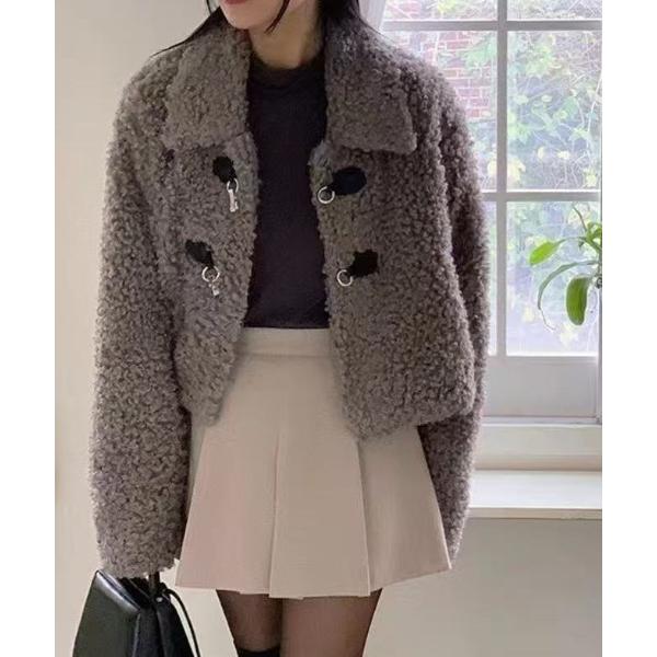 コート アウター ボアアウター レディース