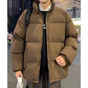 送料無料（一部除く） ダウンジャケット オレンジ×ネイビー SIZE L