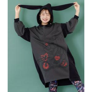 iS ScoLar（イズスカラー） ワンピース 553278：箔プリント