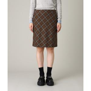 スカート Forget-me-nots Check skirt FMN-25AW-SK-003