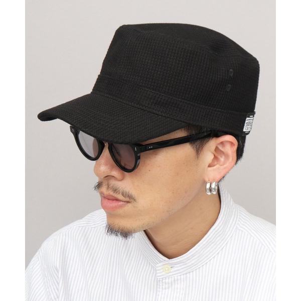 キャップ 帽子 ワッフルサーマル ワークキャップ UVカット・吸水速乾 メンズ レディース