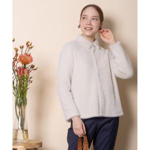 コート アウター ヘアリージャージ　シャツブルソン レディース