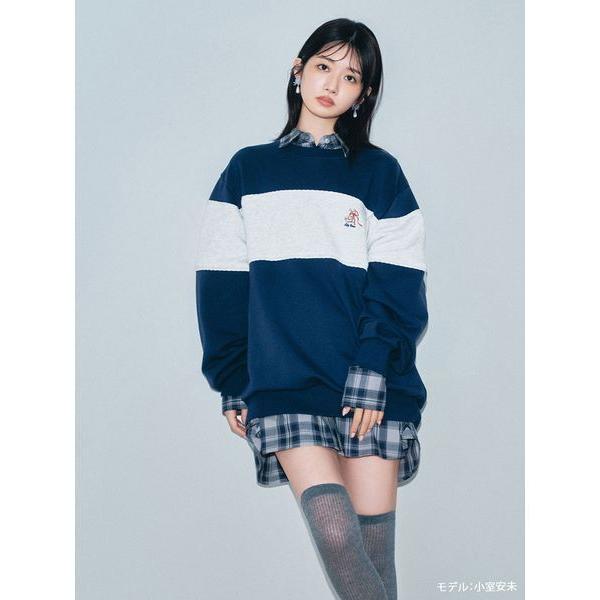 トレーナー スウェット Lily Bearリボンスウェット レディース