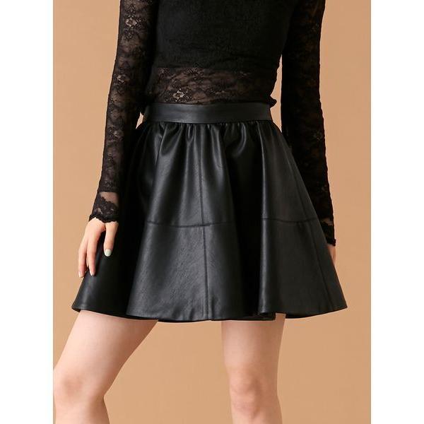 スカート バリエーションフレアミニスカート