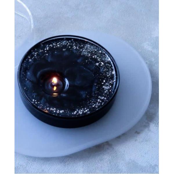 キャンドル ジェルキャンドル「真珠月食」