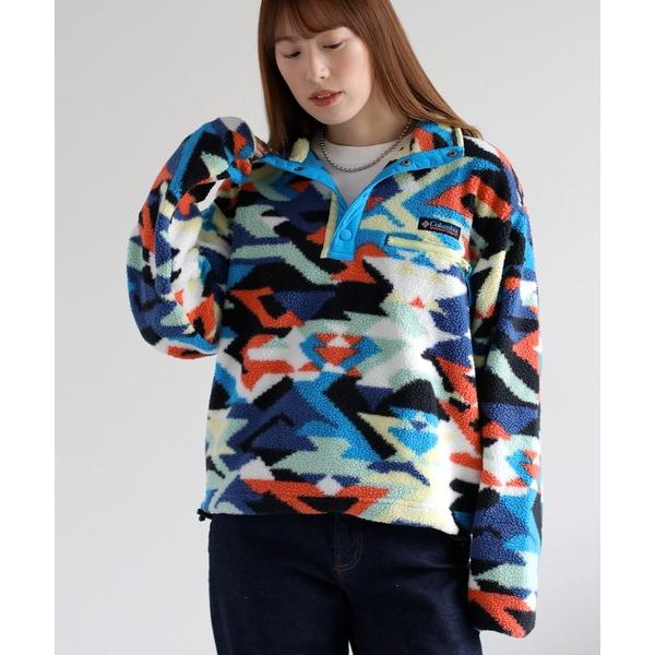 ブルゾン アウター 「Columbia」ヘルベチア２プリントフリース レディース