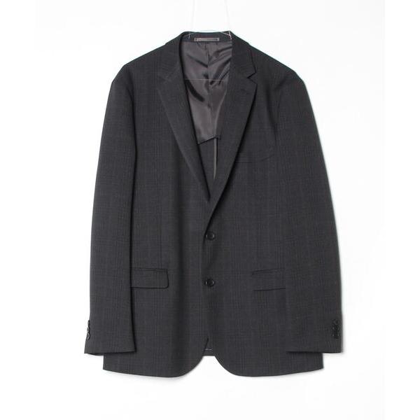 ジャケット テーラードジャケット TOKYORUN セットアップジャケット　シャドーチェック メンズ